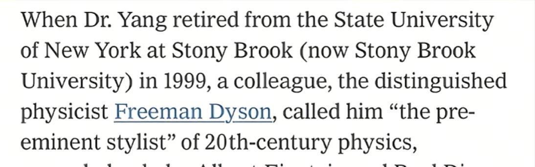 在网络上杨振宁被高估了还是低估了？杨振宁大概是什么层次的物理学家？-----