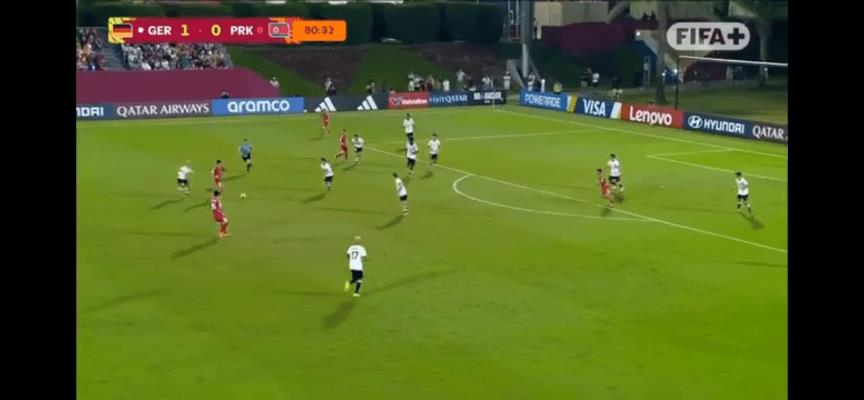 在刚刚结束的朝鲜U17和德国U17的世少赛比赛里，朝鲜队凭借着强悍的奔跑能力和强