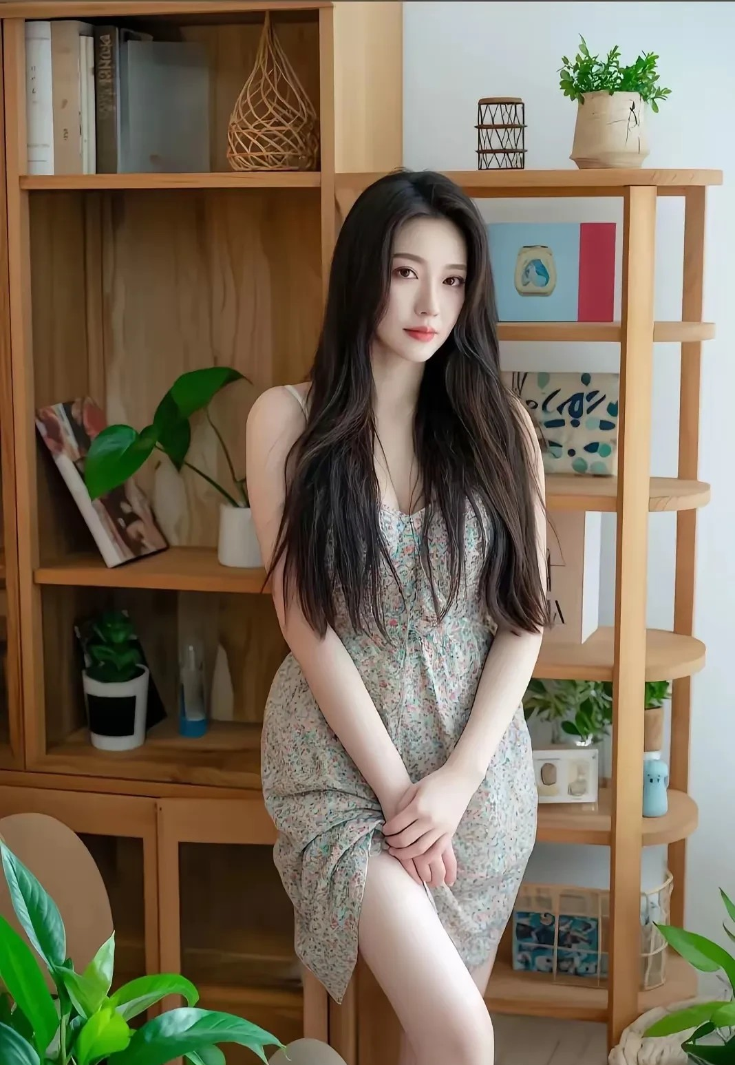 很漂亮，酷似一位秦姓著名女演员[爱心]