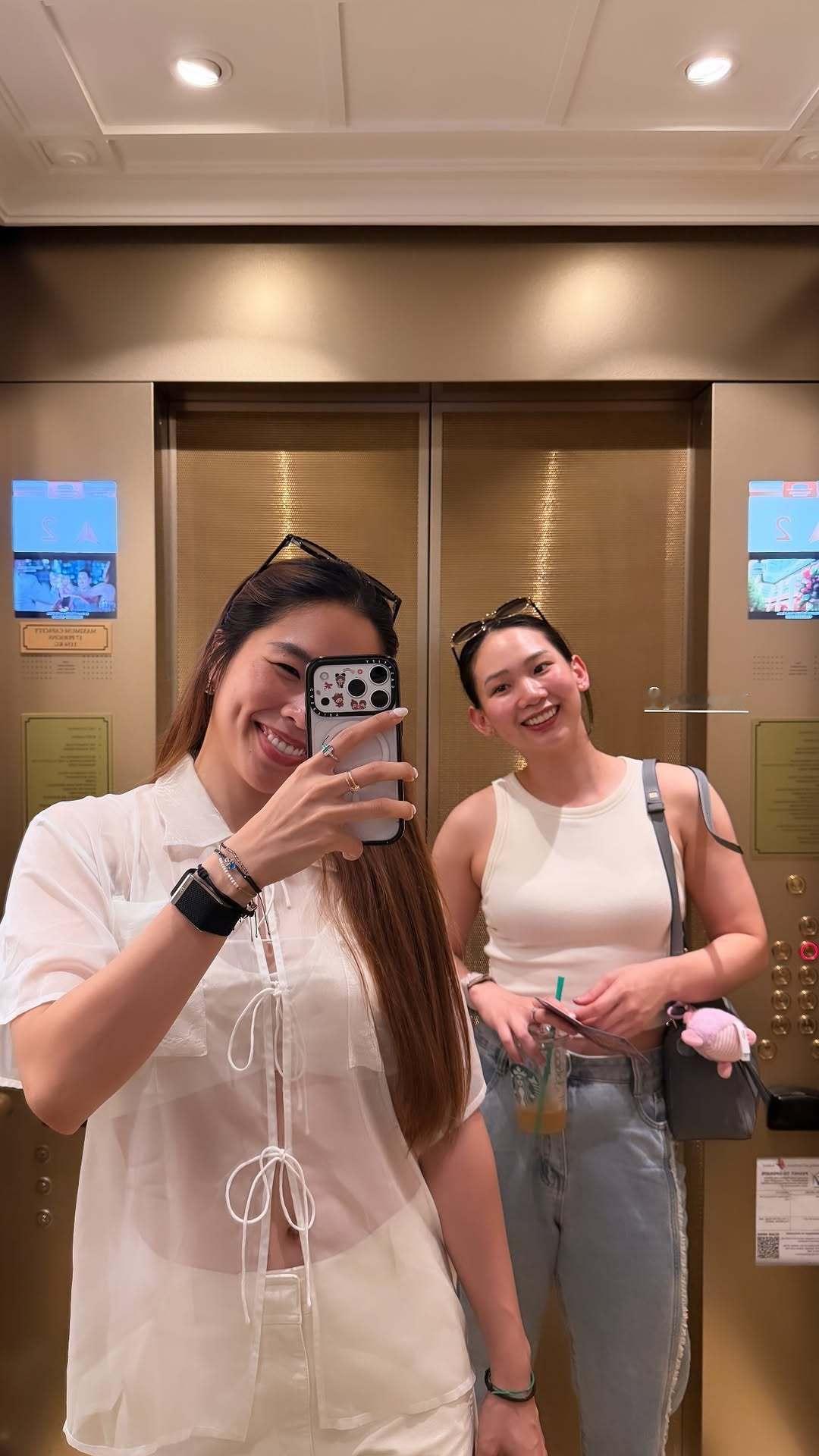 因达农、李美妙、阮翠玲盛装出席杨佳敏婚礼
