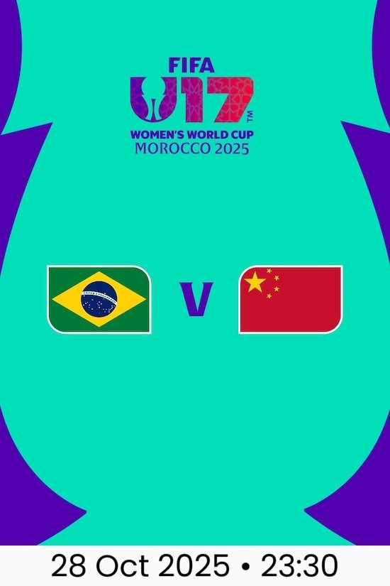 U17女足世界杯16强赛程: 中国迎战巴西, 美国对阵荷兰