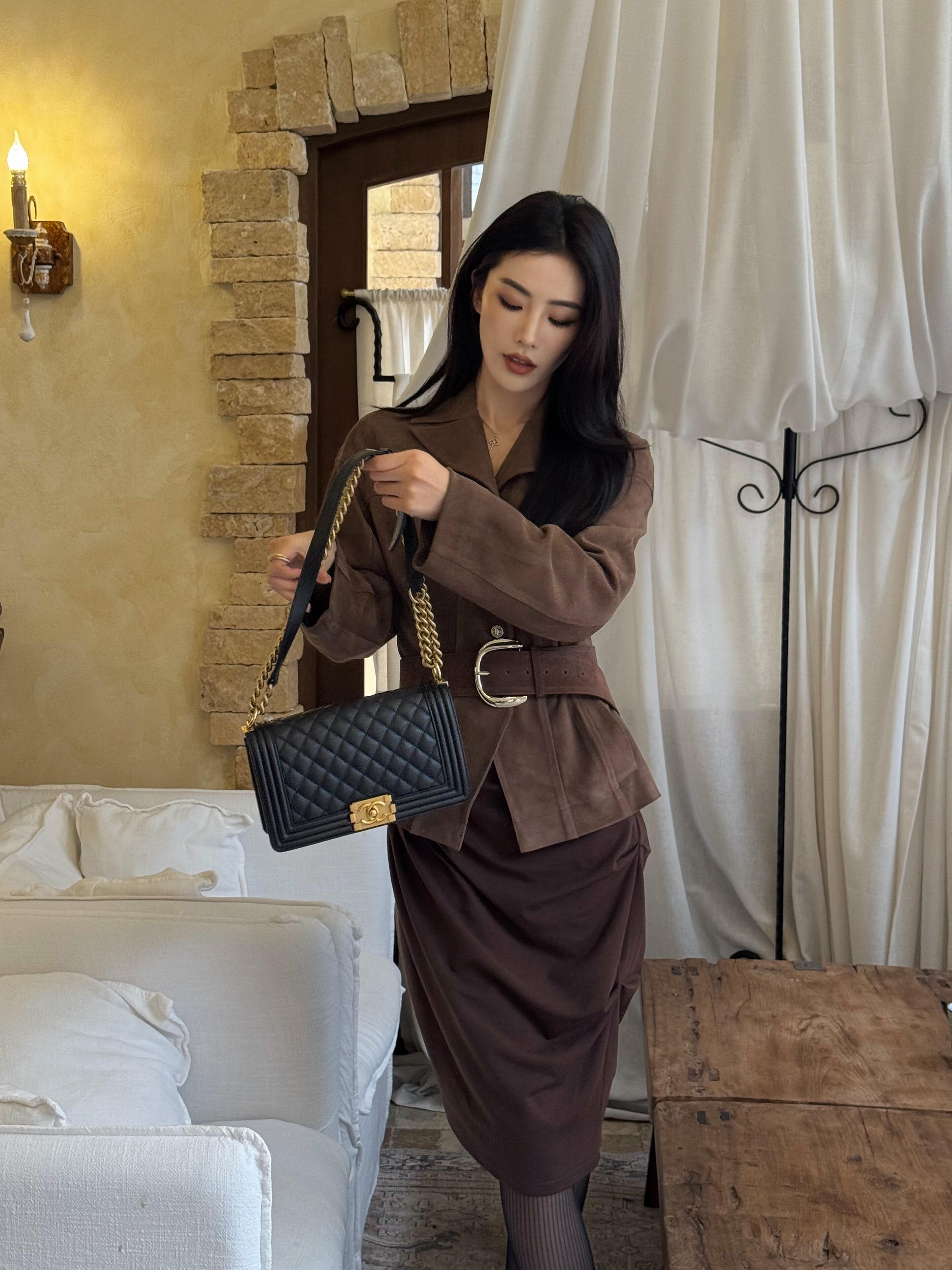 入春第一件战袍稳赢!!ootd丨早春穿搭丨美拉德