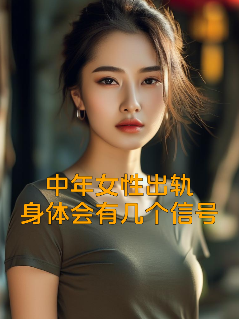 中年女性出轨，身体会有几个信号