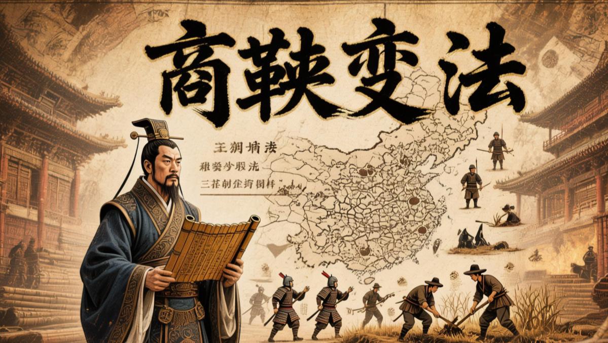 商鞅变法确实把秦国推到了战国最强，却没让普通百姓真正过上安稳日子。军功爵制让士兵