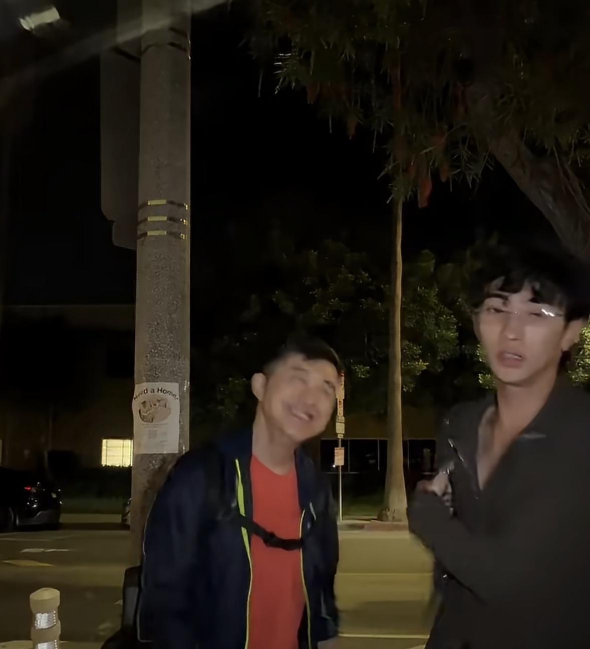 庾澄庆：你又瞎拍什么，这舞我都看不懂。恩利：爸，配合一下，这是我新歌的宣传视频