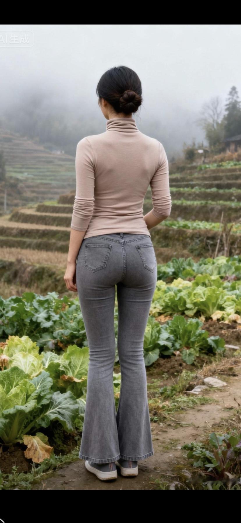 下了霜可以摘菜了，又到了找男朋友的时候了[狗头]