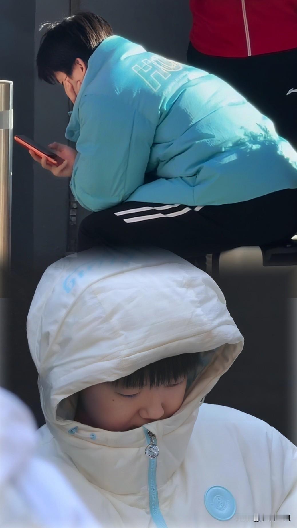 我严重怀疑孙颖莎终于穿上羽绒服不是被球迷心疼喊话喊动的也不是伦敦天气突然变脸
