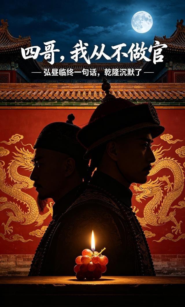 乾隆亲弟弘昼终生不授官职，皇帝直言：富贵随便拿，半点政务不许碰。乾隆给弘昼的待