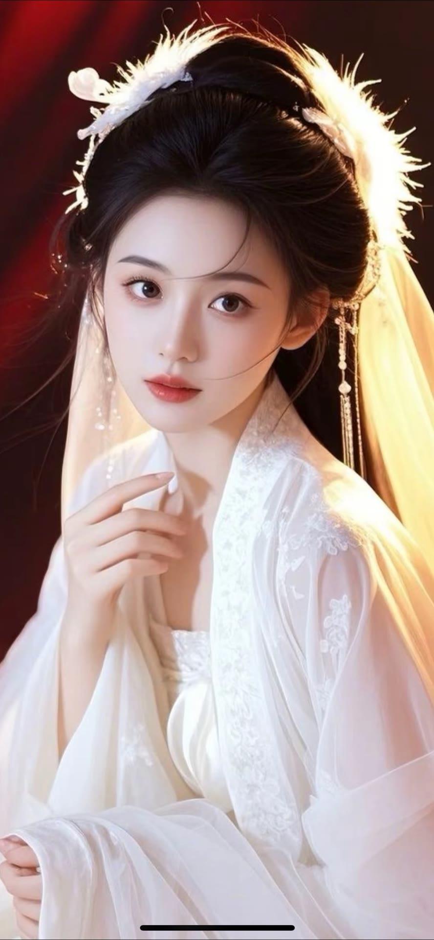 “古典美人，一颦一笑间尽显温婉与优雅”🌸💃🏻