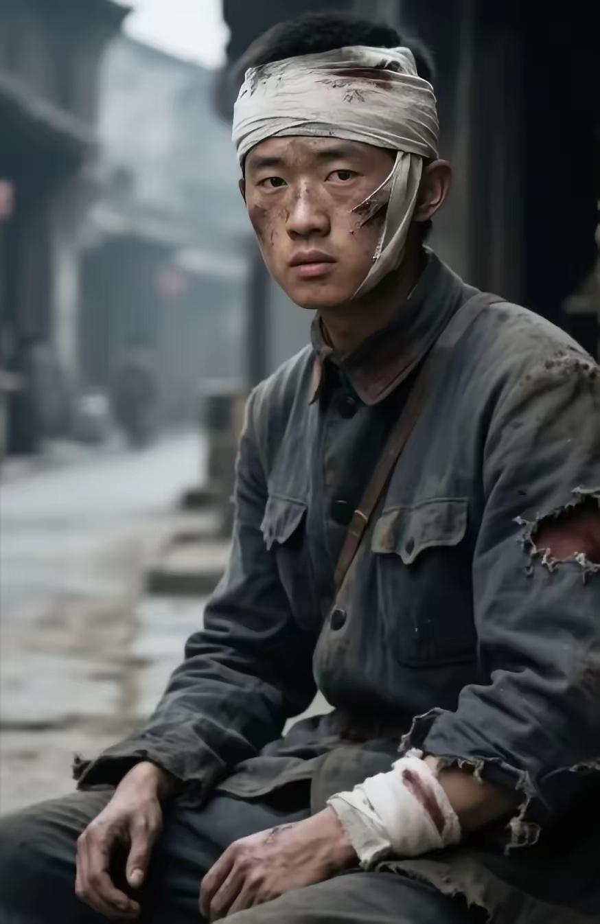1937年，西路军伤员刘克先正在街边讨饭，一个国民党士兵走了过来，上下打量了一眼