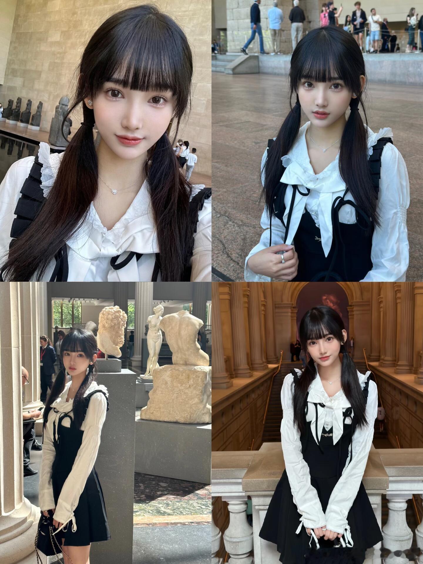 林俊杰晒和七七合照JJ林俊杰的女友长什么样？感觉是个甜美的女孩，2024年，她正