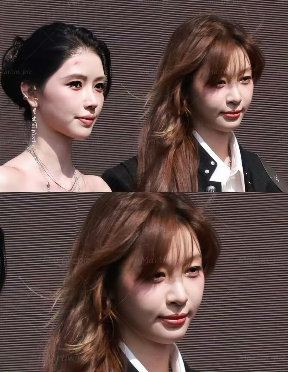 痞幼和方圆生图的好能打，怪不得都说她俩是网红界的林志玲和王心凌。