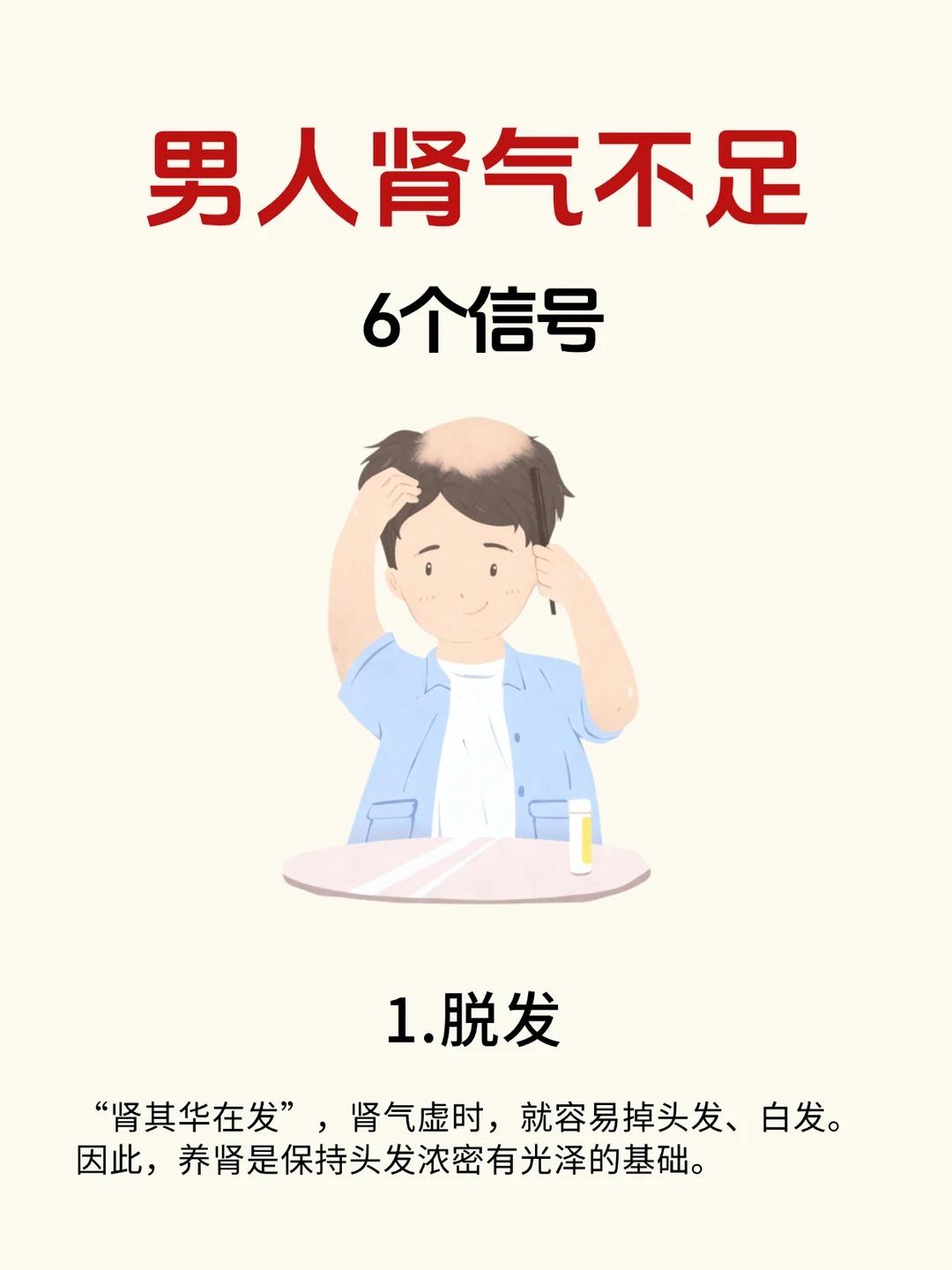 男人肾气不足的6个表现‼️赶快判断一下