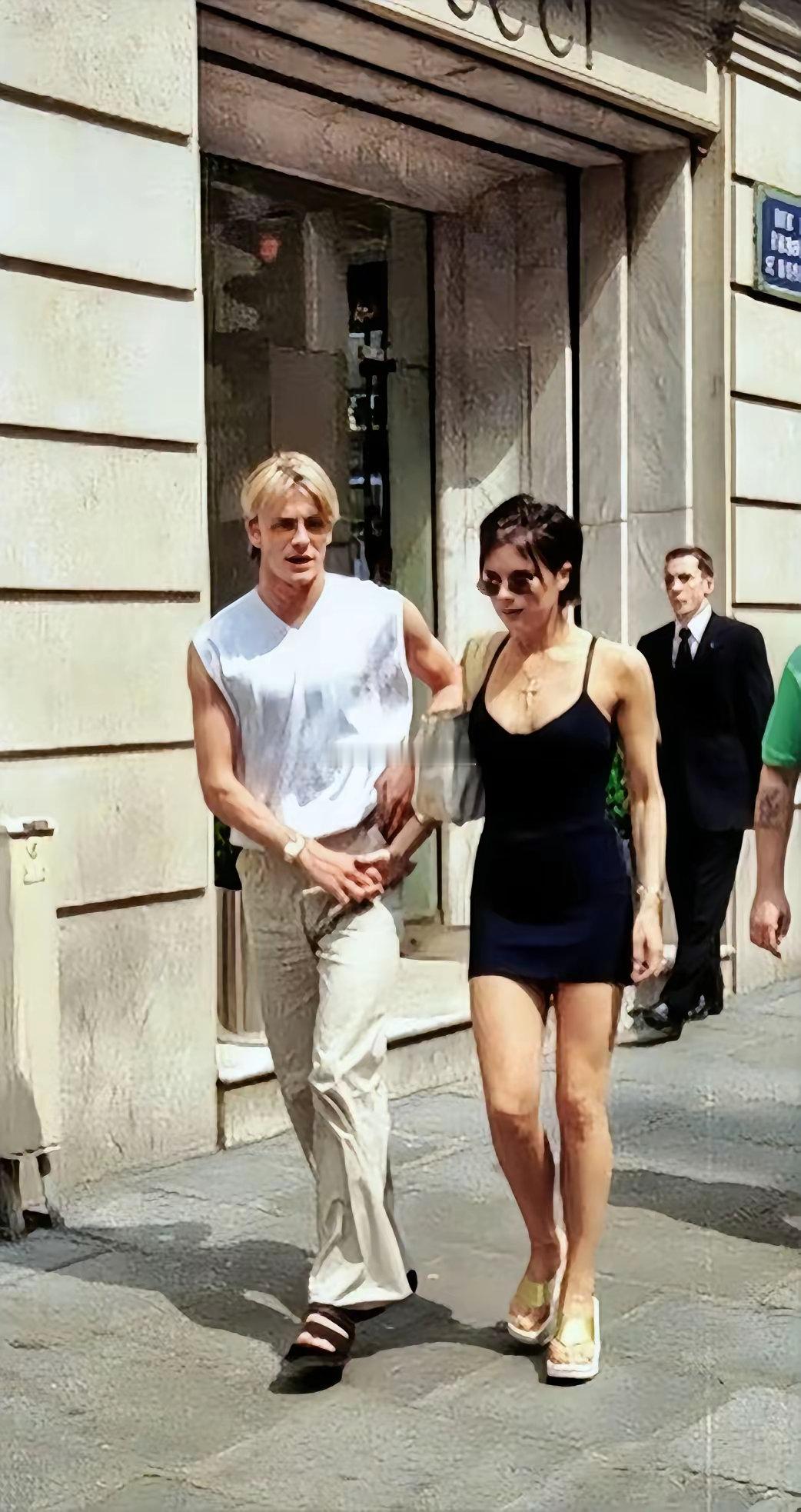 贝克汉姆年轻时和维多利亚在纽约，看似最不可能长久的婚姻，郎才女貌，追求者多，却坚