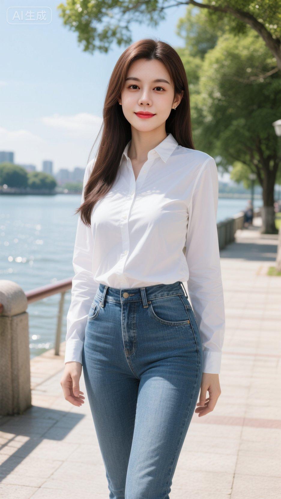 户外甜美随拍