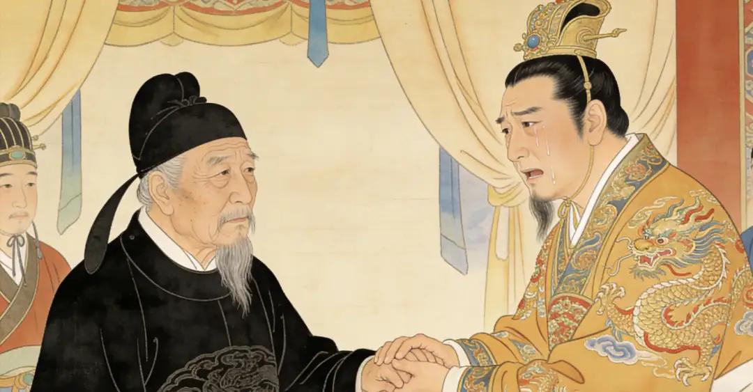 765年，67岁的郭子仪被剥夺兵权，闲居在家，吐蕃三十万大军压境，唐代宗哭着求他