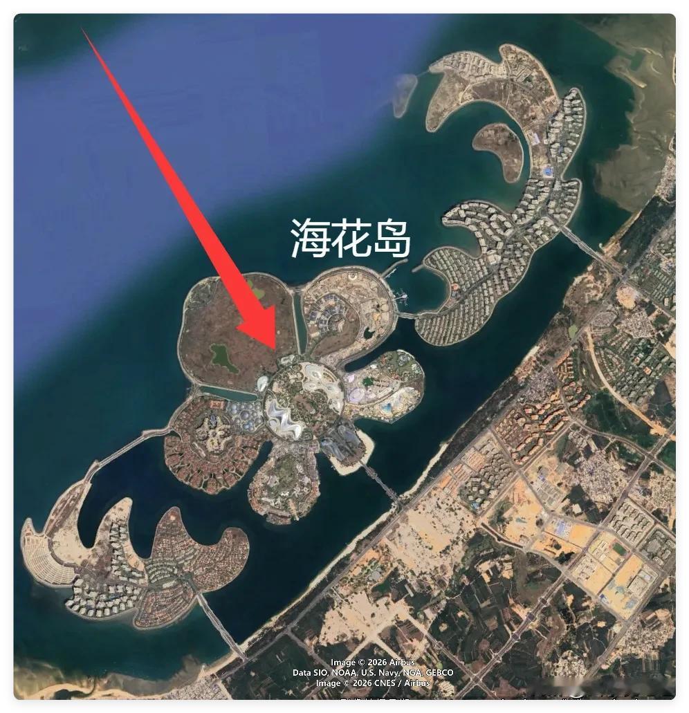 花费超千亿的花朵你见过吗？海南岛的大型人工岛，足以颠覆你想象。你敢信吗，在海