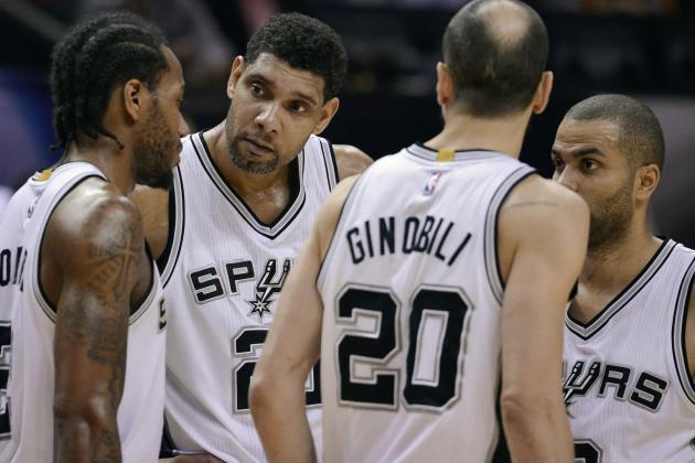 事实上，邓肯从来没有以队内第一战术核心的身份战胜过詹姆斯！！这也是为什么邓肯面对