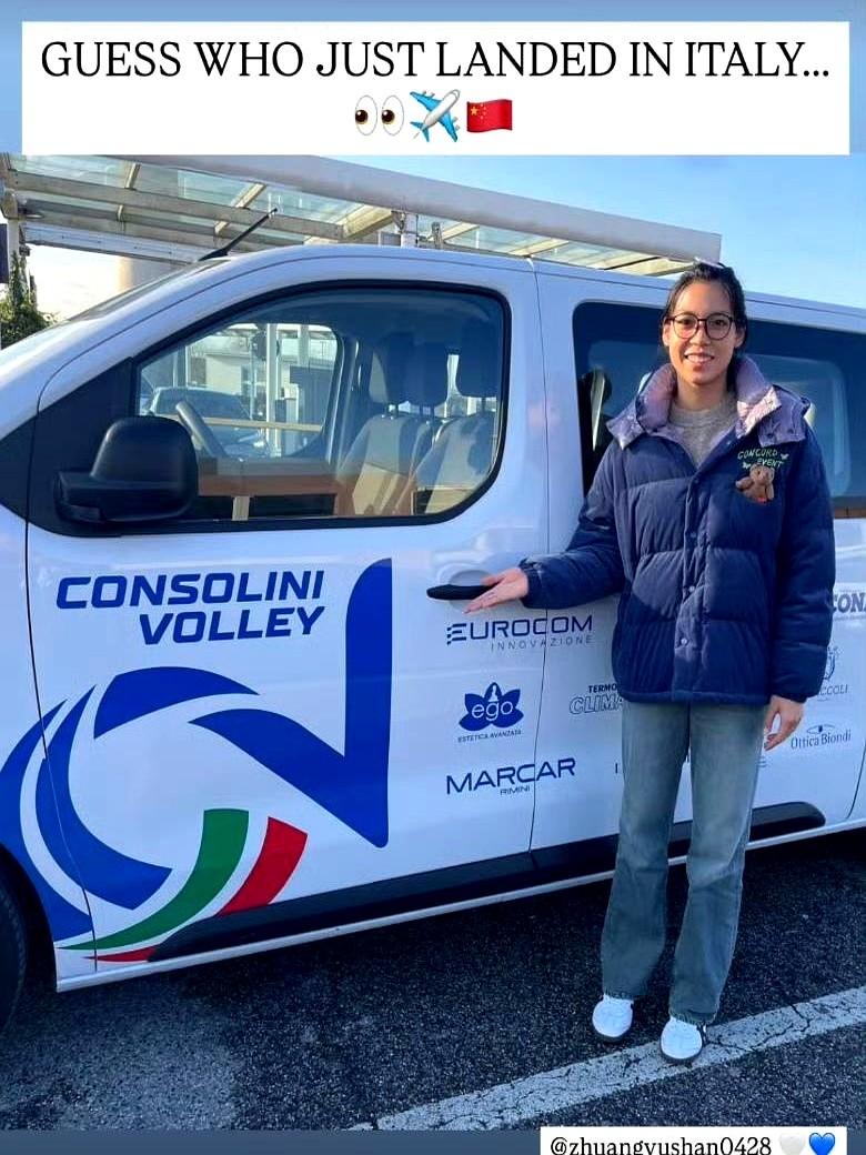 小钢炮庄宇珊到达意大利了她估计合练后很快上场，圣乔瓦尼十二轮联赛后积分垫底有
