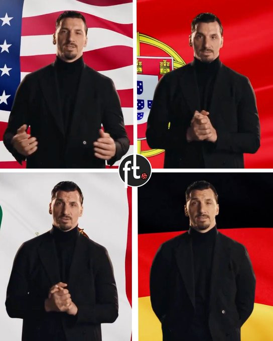 兹拉坦·伊布拉希莫维奇因对世界杯上各国被淘汰的反应而走红：🗣️🇺🇸“美国