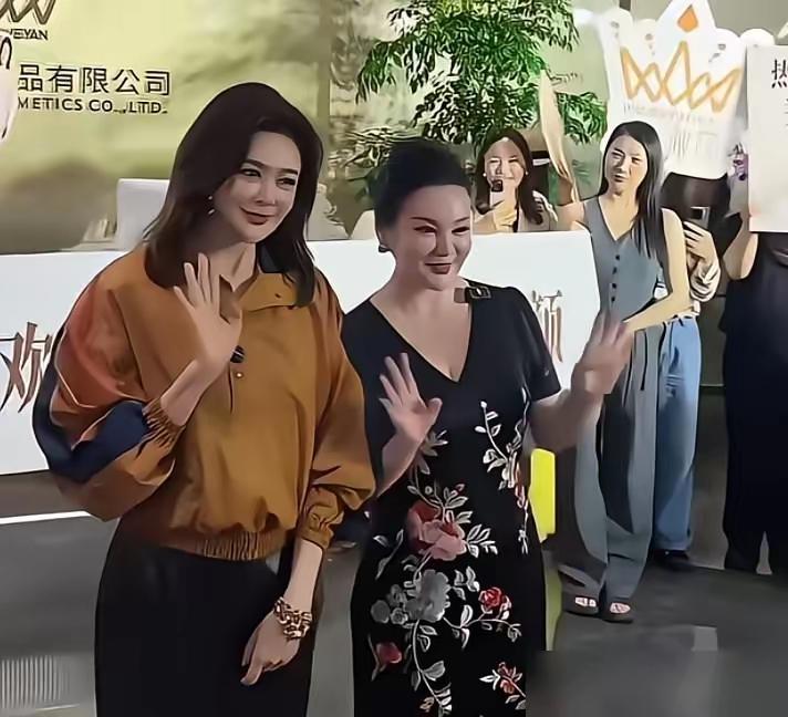 关之琳这么站站台，轻松拿走“百万”。港星吃老本也能大富大贵。香港第一美人