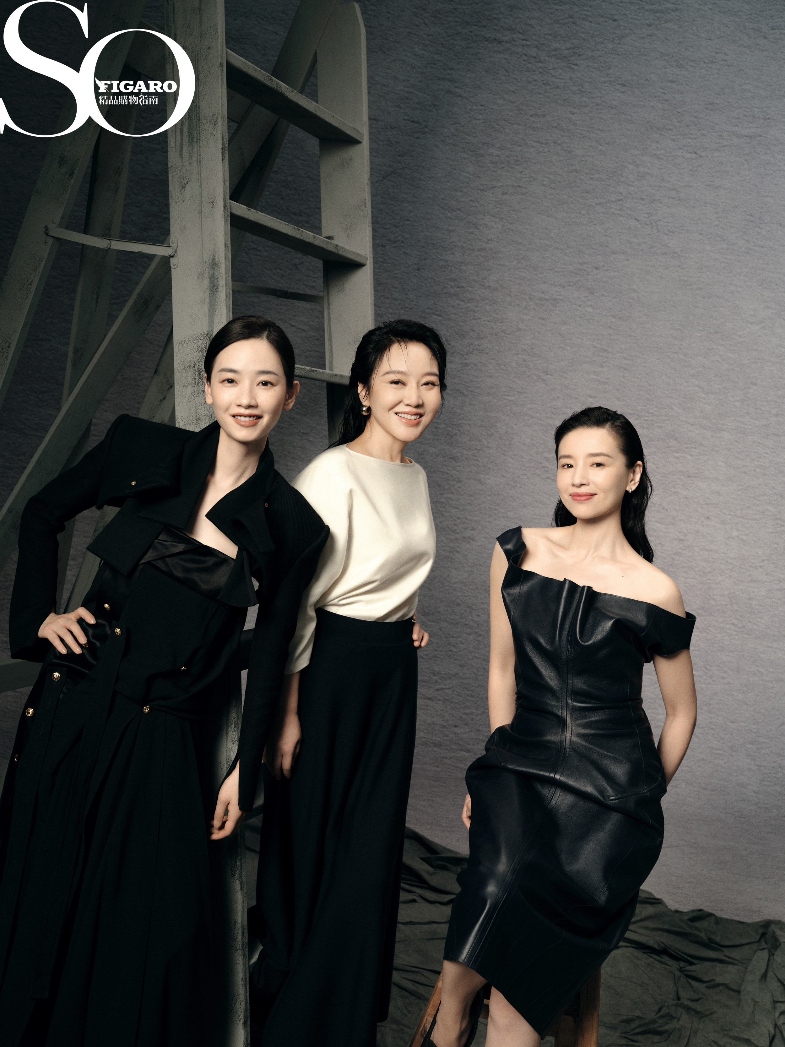 SoFigaro闫妮刘雅瑟董洁封面她与我正同行闫妮、刘雅瑟、董洁、娜一四位姐姐