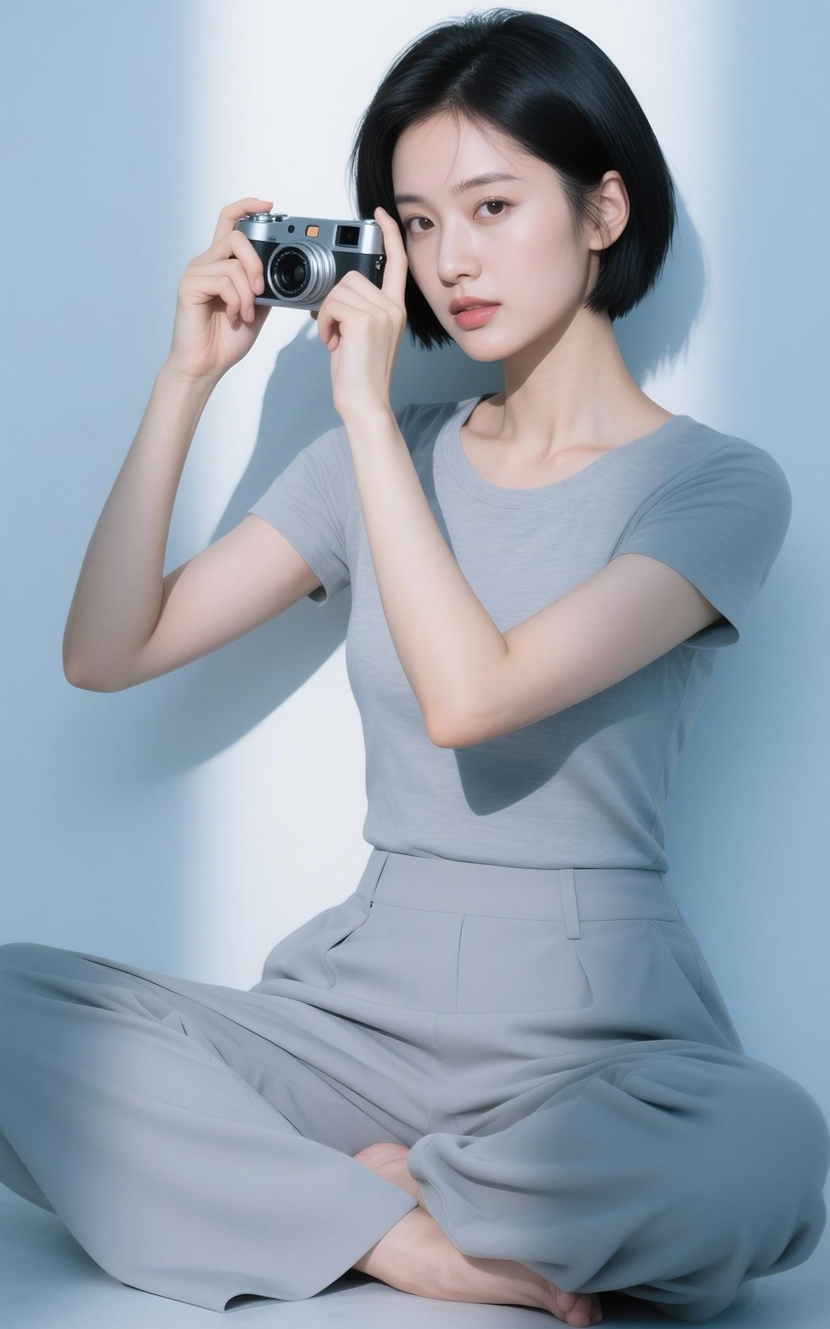 我就问一句：你是喜欢长头发的女生还是喜欢短头发的女生呀？