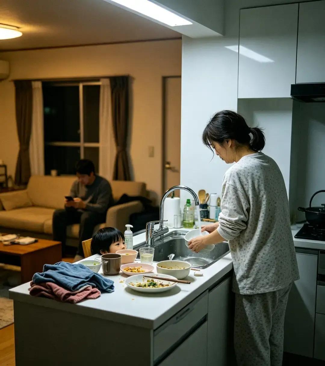 前两天深夜接了个情感咨询，一个三十多岁的二胎妈妈在电话里哭得直抽抽，她说刚给外面
