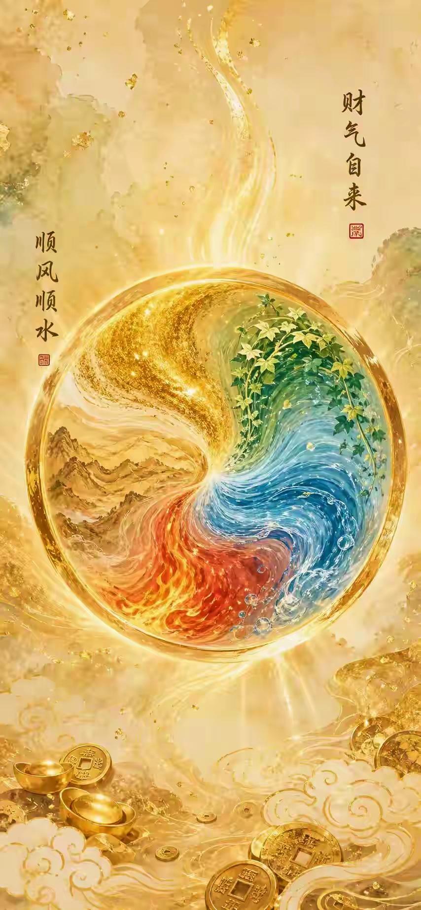 顺风顺水，财气自来[祈祷]