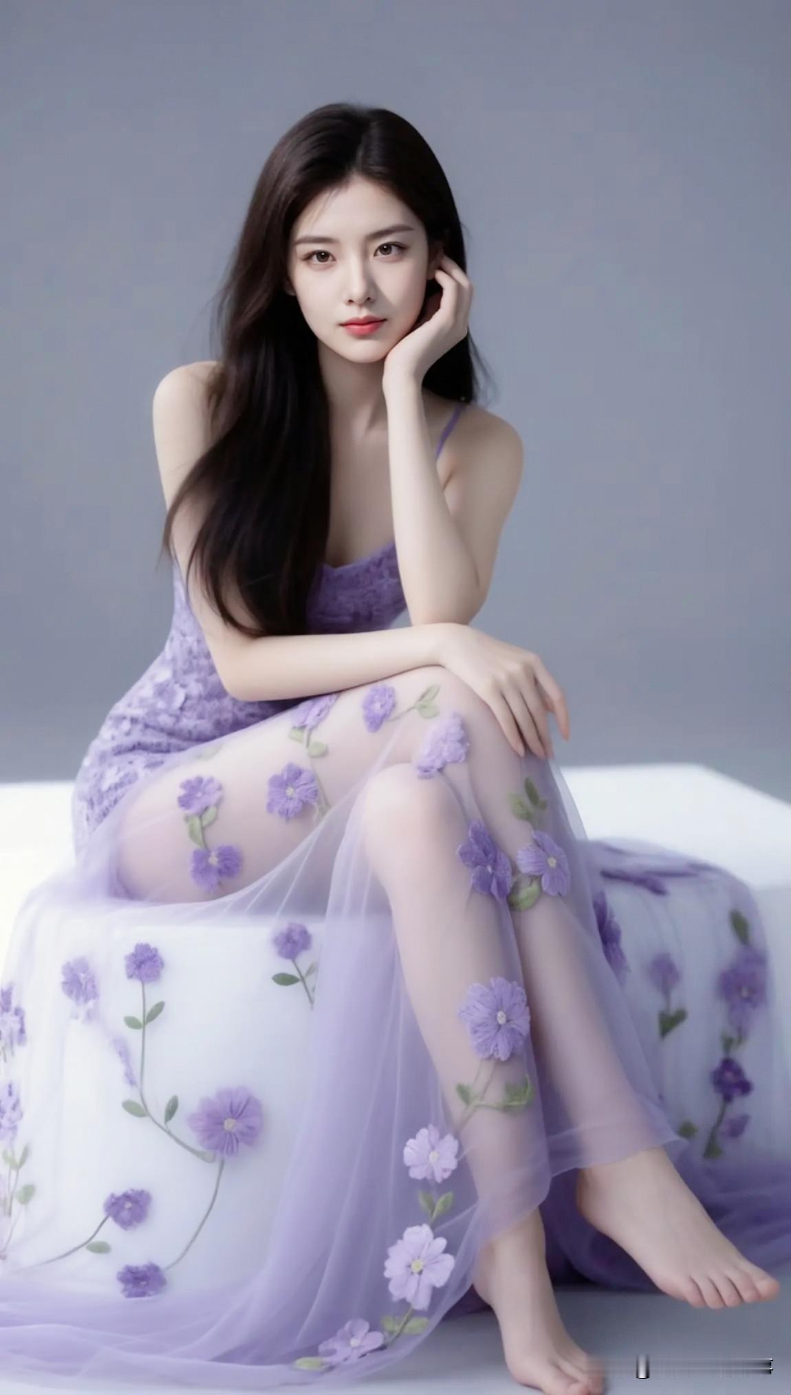 张京从头美到脚丫子