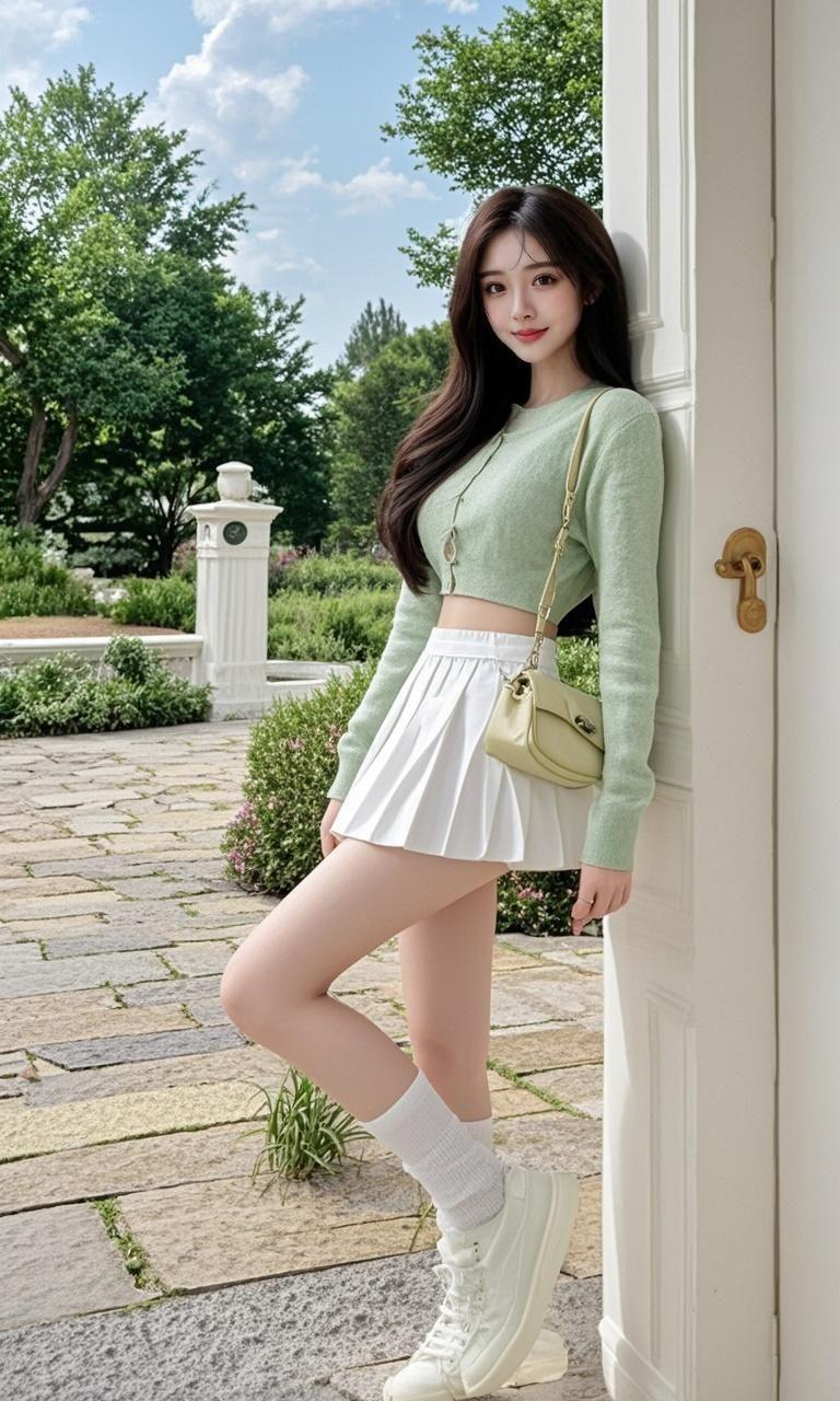 绿漾青春 原来ai写真可以这么美 人生总得有一套ai写真吧 谁拍谁好看...