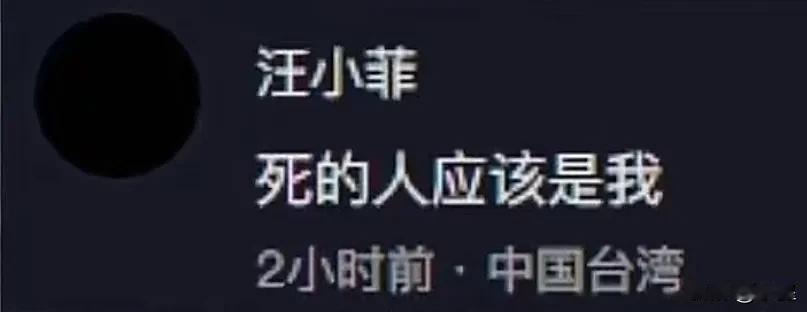 感觉汪小菲快碎了发千字长文悼念大S还在网友怀念大S的视频下面评论“死的人应