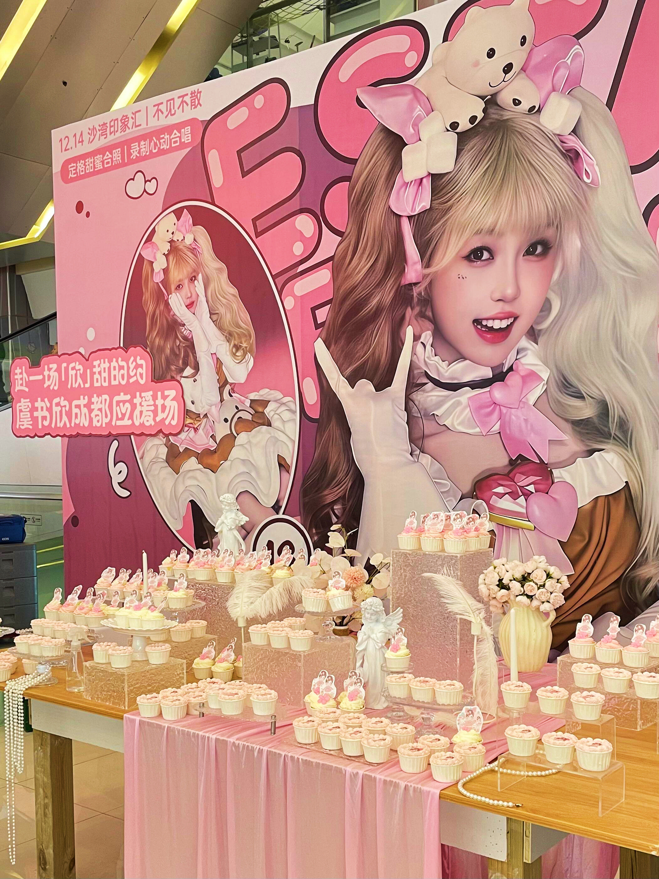 虞书欣生日各地痛楼以及粉丝应援大屏，有的痛楼还在安装中，未来几天你会随时随地发现