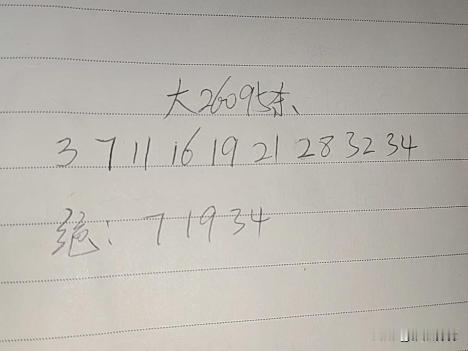 大乐透26095期排码03、07、11、16、19、21、28、32、34绝
