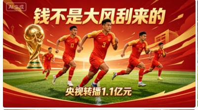 中国男足的好消息来了，据说2026年世界杯首次三国合办且扩军至48队，以后男足有