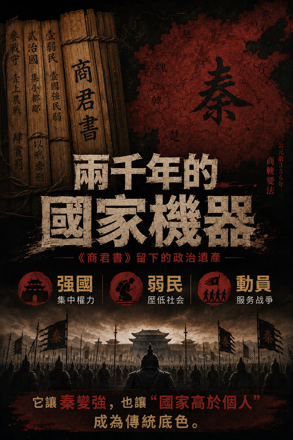 《商君书》对中国产生了什么重大影响？Claude对此解答:《商君书》是中国历