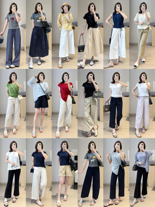 158小个子解锁盛夏18图look~精致明媚显气质