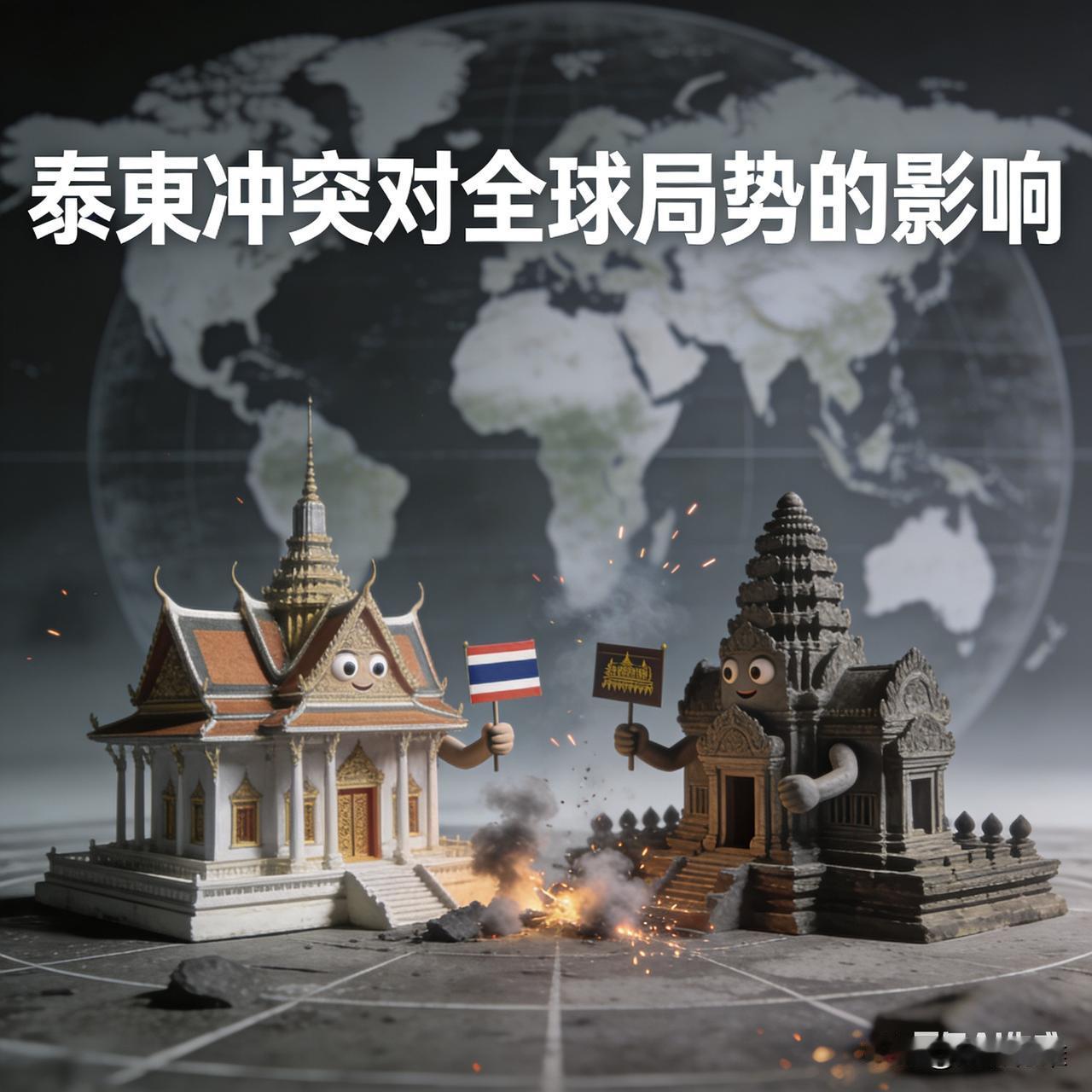 泰柬冲突虽只是双边边境冲突，但已产生多方面外溢效应，既冲击东盟一体化进程、扰乱区