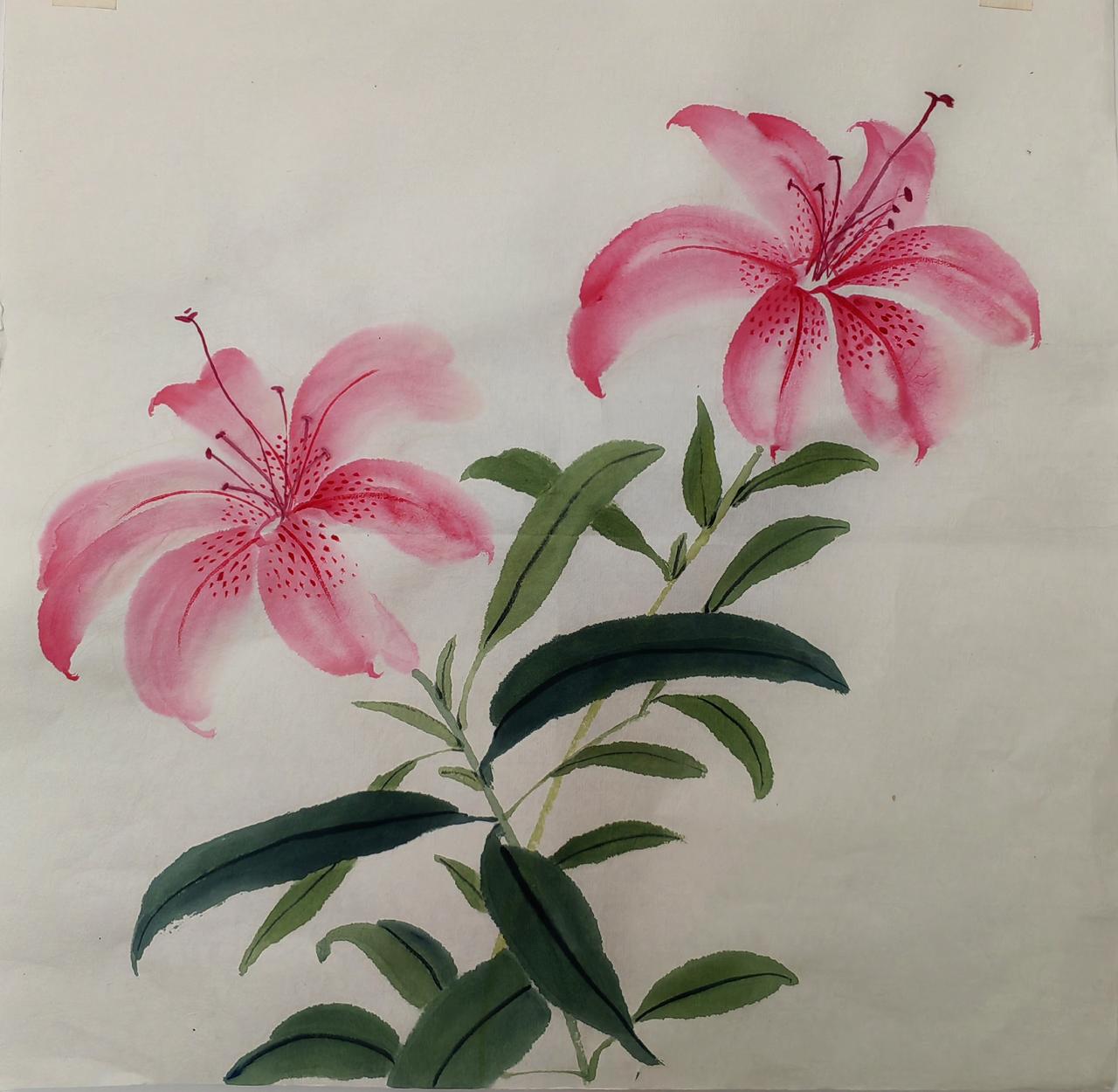 分享我这周有趣的事：这一周，大概是被“色彩”填满的。案头的笔墨晕染开春意，指