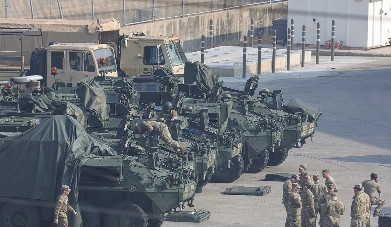驻韩美军要撤4500人？韩方急了！美媒曝美考虑将4500名驻韩美军调往关岛等
