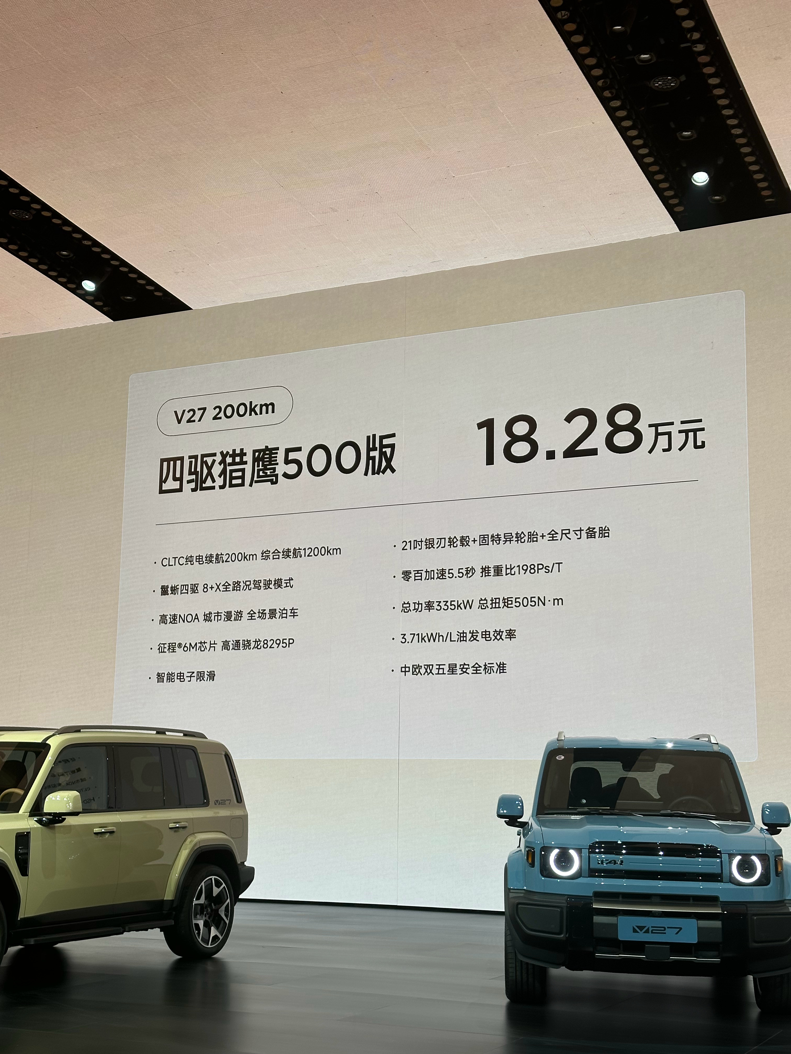 有点猛啊，16.98万起iCARV27这个价格……送购置税，还送充电桩这能赚到