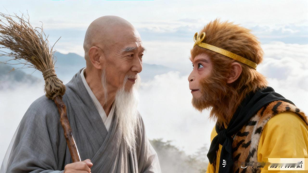 同样是师父，一个给了72般变化，一个给了81难！师父，给了一身本领！师傅，让学会