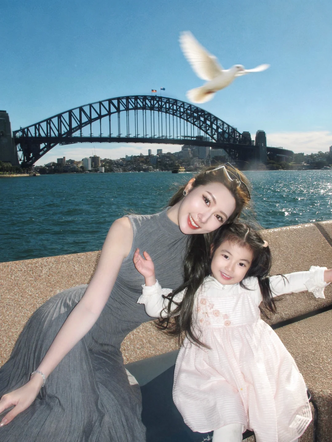 翻到了20年前和妈妈去悉尼🇦🇺的老照片…