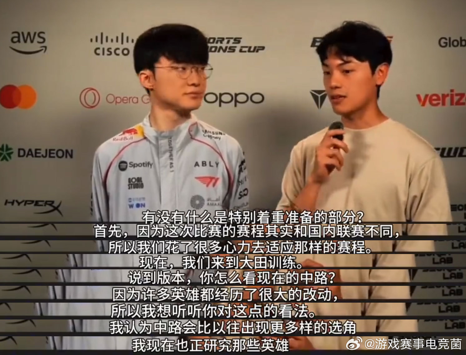 今天这个BO5能看到Faker拿出什么英雄？接受采访时说，这个版本的中路会比以往
