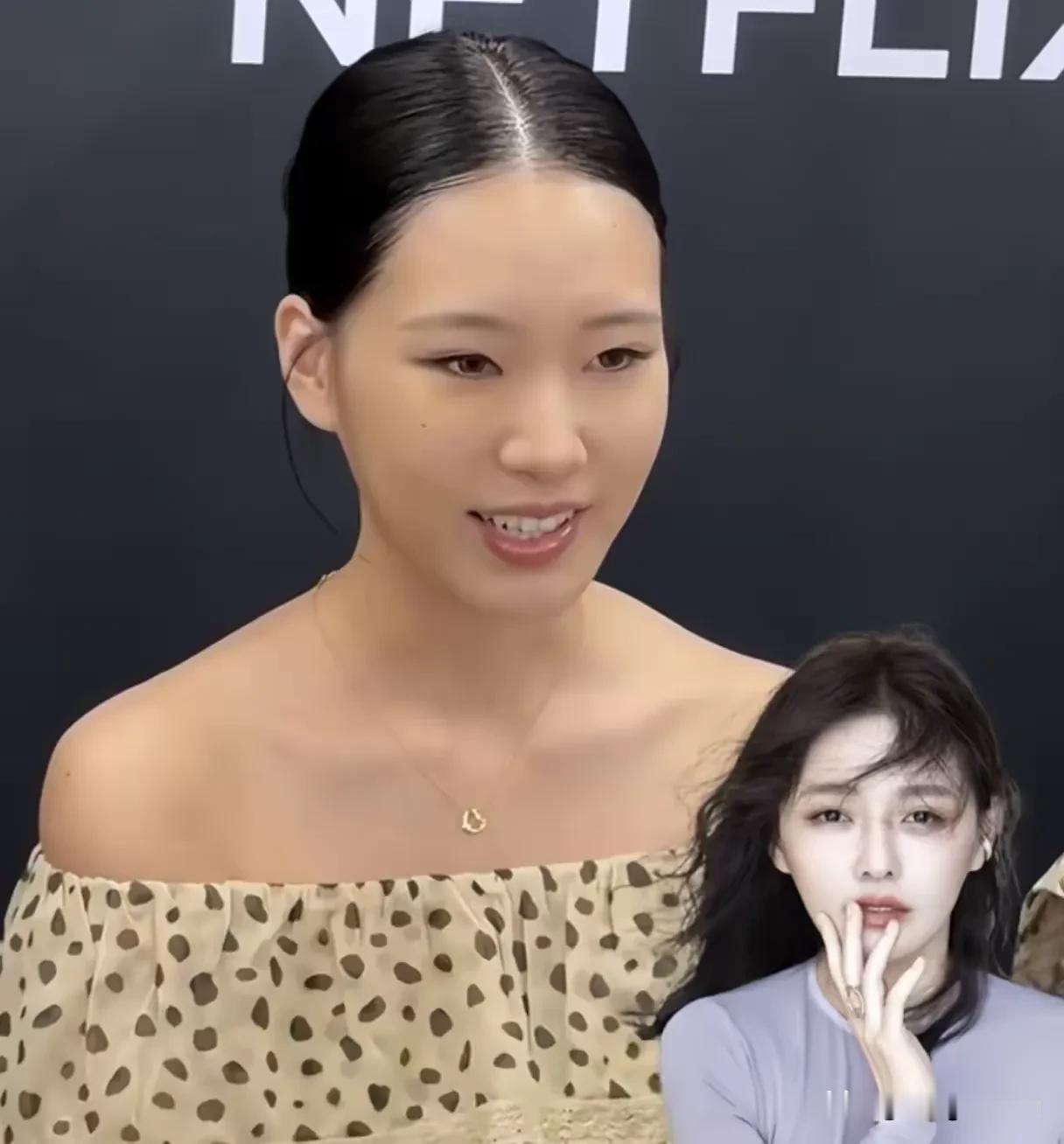 三个女儿都是普通人，长相没有一个出众的。生拉硬拽地说像姨妈，其实一点儿都不像，