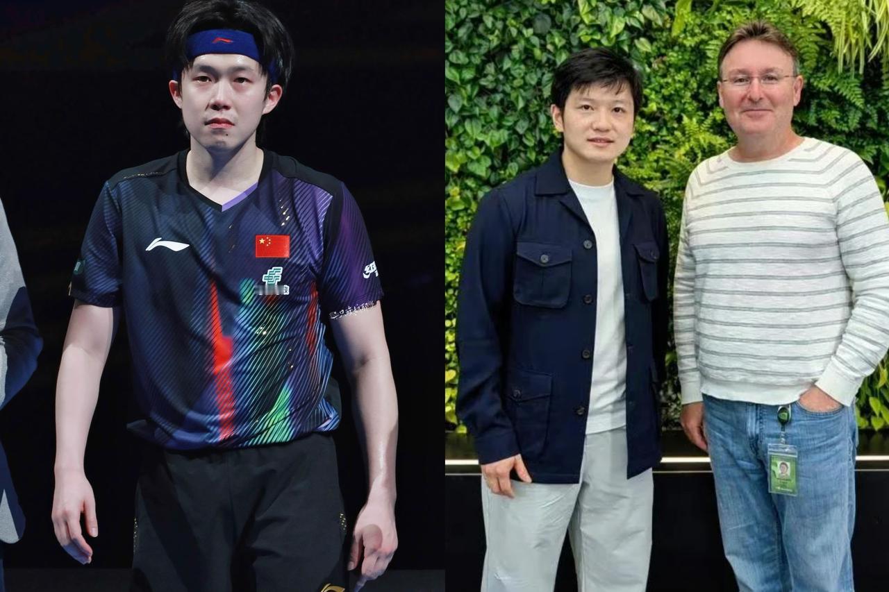 看了樊振东最新状态更加心疼王楚钦了这两天小胖参观完之后，在平台上发了这样