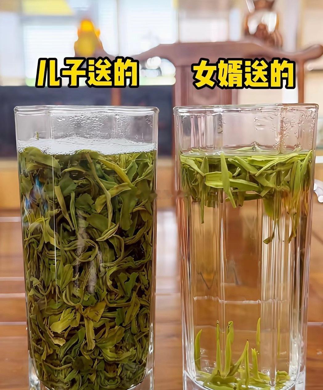 儿子送的vs女婿送的