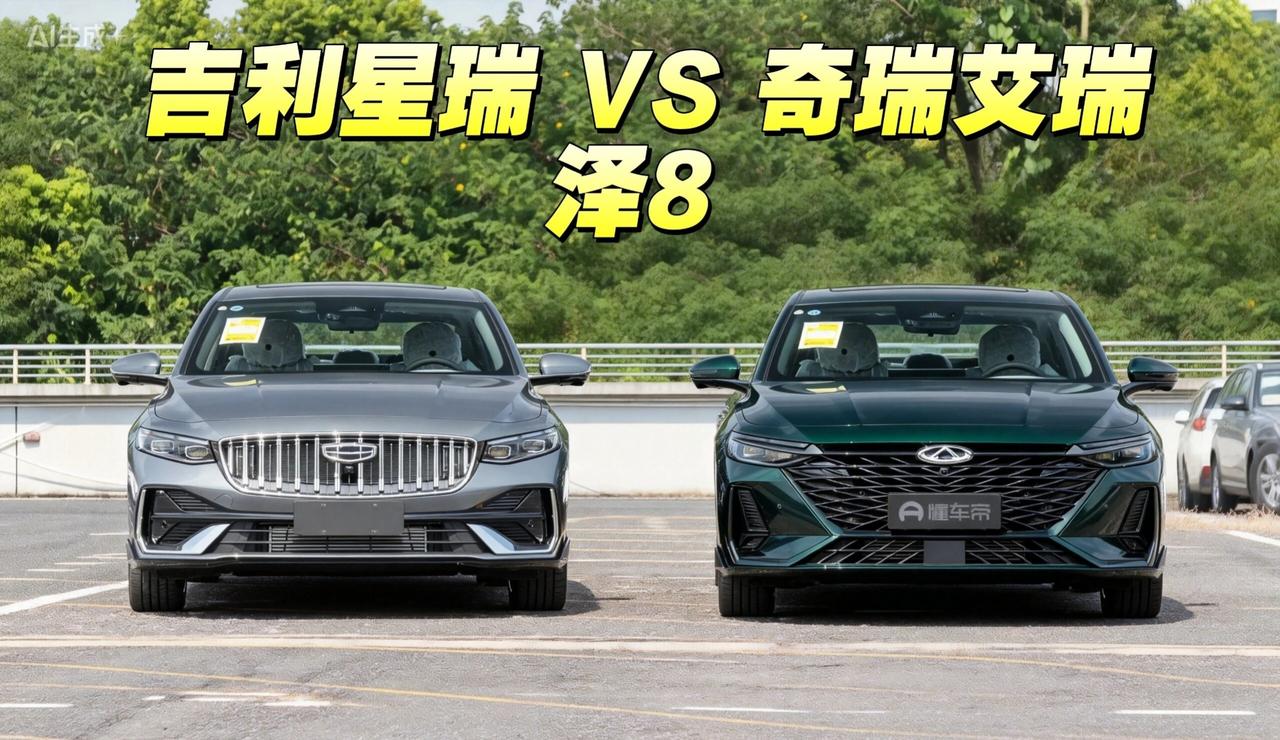 8.99万国产双雄杀疯了！艾瑞泽8硬刚星瑞谁更值老铁们，十万级家轿杀到8.99万