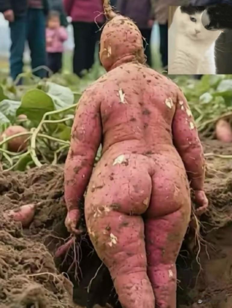 哈哈，这红薯即使成精了，也还是你我的口中之物吧！