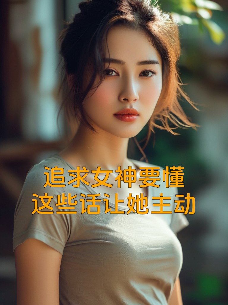 追求女神要懂：这些话让她主动